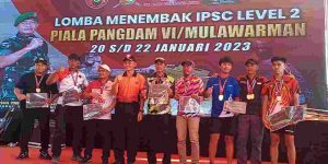 Atlet Polman Banggakan Sulbar di Ajang Menembak Piala Pangdam VI/Mulawarman