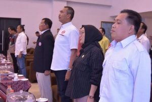 Ketua DPRD Sulbar Hadir di Pelantikan Pengurus PBVSI 2021-2025