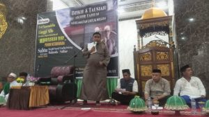 Patut Dicontoh, Warga Deking Rayakan Pergantian Tahun dengan Dzikir dan Tausiah