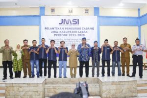Pengukuhan Pengcab JMSI Lebak. Teguh Santosa: JMSI Harus Menjadi Instrumen Pembangunan Indonesia