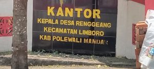 Sejumlah Proyek di Desa Renggeang Polman Diduga “Siluman”