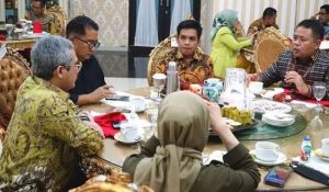 Wakil Ketua DPRD Sulbar bareng Gubernur dan Wamentan Bahas Persiapan Kunjungan di Majene
