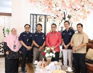 Sekprov Sulbar Terima Kunjungan GM PT. Surveyor Indonesia Cabang Makassar
