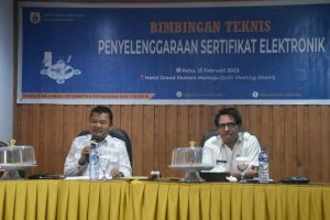 Dinas Kominfopers Sulbar Dorong Percepatan Penyelenggaraan Sertifikat Elektronik