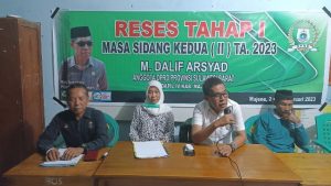 Dalif Arsyad Reses di Pamboborang, Usulan pembangunan Jadi Prioritas