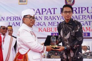 Akmal Malik di HUT Mamasa ke-21, Tak Ada Gading yang Tak Retak