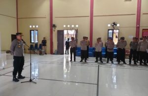 Apel Jam Pimpinan, ini Wejangan Kapolres Majene!