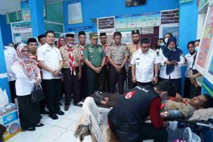 Bupati Majene Apresiasi Gerakan Sadar Donor Darah Kwarcab Pramuka