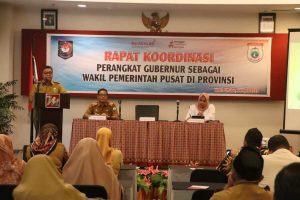 Sekprov Sulbar Buka Rapat Koordinasi Perangkat Gubernur Sebagai Wakil Pemerintah