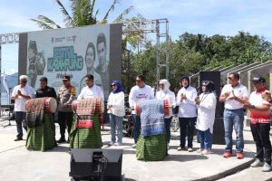 Bangkitkan Pariwisata Sulbar, Plaza Pulau Karampuang Resmi Dimulai