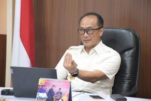 Libatkan Semua Stakeholder, Pj. Gubsulbar Launching Penanganan 4 Problem Besar Secara Virtual