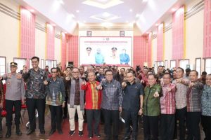 Pj Gubsulbar Prof Zudan Bangun Chemistry dengan Pemkab Polman