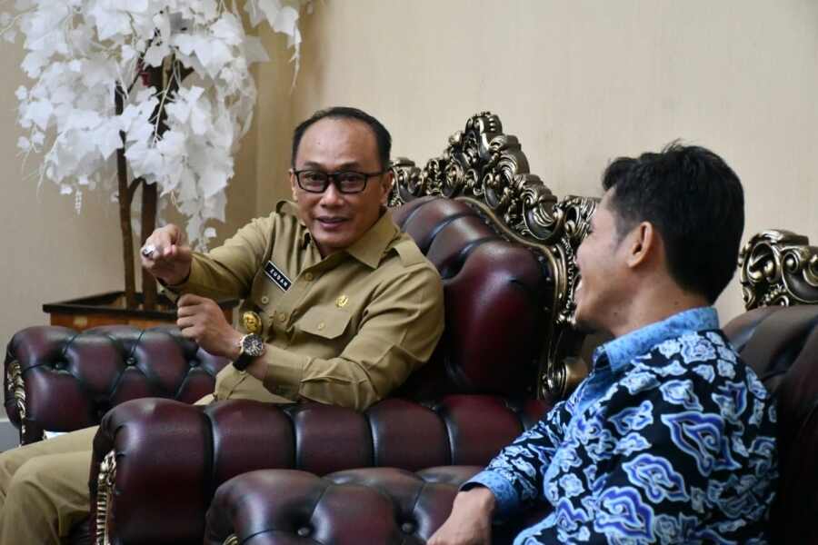 Pj Gubsulbar Gelar Rapat dengan KPU