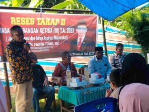 Reses Itol Syaiful Tonra di Puttada, Ungkap Beragam Usulan