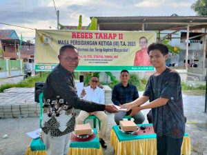 Dibawah Tenda Biru, Itol Syaiful Tonra Akhiri Reses di Pakkola