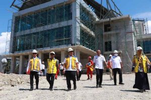 Pekerjaan Rehab Kantor Gubernur Sulbar Terus Digenjot