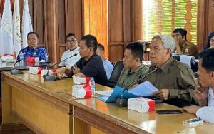 Komisi I DPRD Sulbar bersama DPRD Majene Gelar Rapat Koordinasi