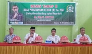 Sambangi Maliaya, Anggota DPRD Sulbar Dalif Arsyad Serap Aspirasi