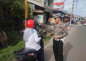 Kasat Lantas Polres Majene, Dengan Adanya Operasi Patuh Marano Bertujuan Tumbuhkan Kesadaran Dalam Berkendara