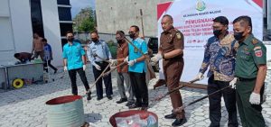Kejaksaan Negeri Majene Musnahkan Barang Bukti Narkoba Sebanyak 10 Gram