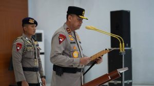 Kapolda Sulbar Pimpin Sertijab Empat Pejabat Utamanya