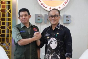 Temui BNPB, Pj Gubernur Harap Percepatan Rehab-Rekon Rumah Rusak Pasca Gempa di Sulbar