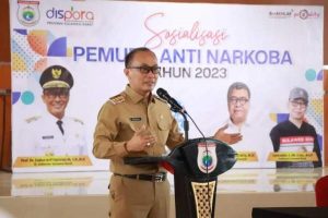 Pj Gubernur Sulbar Ajak Pemuda Aktif Berorganisasi, Lahirkan Generasi Anti Narkoba
