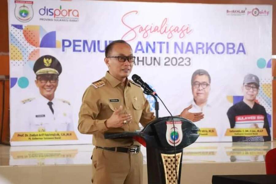 Pj Gubernur Sulbar Ajak Pemuda Aktif Berorganisasi