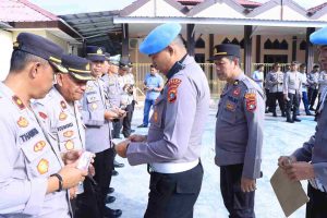 Personel Polres Majene Ikuti Kegiatan Gaktiblin Dari Bid Propam Polda Sulbar