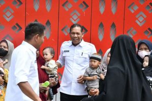 Sasar Dua Kecamatan di Polman, Biro Umum Sulbar Gelar Aksi Penanganan Stunting