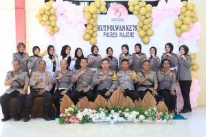 Tetap Profesional Dan Jaga Kekompakan Dalam Tugas, Kapolres Majene Sampaikan Di Syukuran Hari Jadi Polisi Wanita