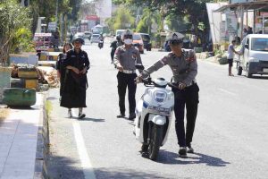 Hari Ke-10 Ops Zebra Marano, Polres Majene Telah Menilang Ratusan Pelanggar