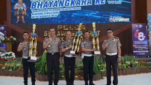 Satlantas Polres Majene Wakili Jambore Keselamatan Berlalu Lintas