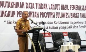 Percepat Penyelesaian Data TLHP, Inspektorat Sulbar Gelar Rakor