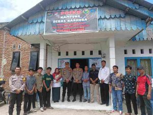 Posko Kampung Bebas Narkoba Besutan Polres Majene Kedatangan Tim Juri Lomba dari Polda Sulbar