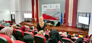 Gandeng KPK, Inspektorat Sulbar Sosialisasi Gratifikasi di Kampus Unsulbar
