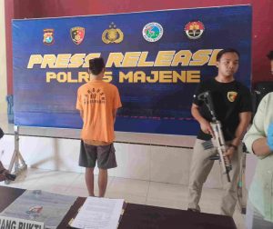 Residivis Curanmor Lintas Provinsi Berhasil Diamankan Oleh Satreskrim Polres Majene