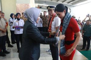 Ketua DPRD Sulbar Hadir saat Pengoperasian Perdana Terminal Baru Bandara Tampa Padang