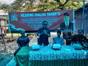 Temui warga Pettabeang, Anggota DPRD Sulbar Itol Syaiful Tonra Gelar Hearing Dialog