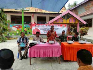 Sampaikan Informasi, Itol Syaiful Tonra Hearing Dialog di Baruga Dhua