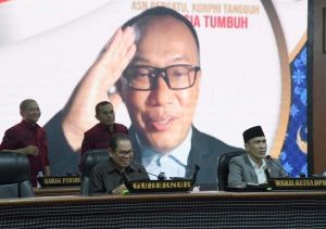 Jawaban Pj Gubsulbar Terkait Pandangan Umum Fraksi DPRD Sulbar Tentang Ranperda Perubahan 2023