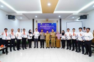 Ungkap Kasus TPPO, Polres Majene Terima Penghargaan
