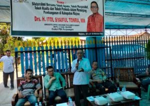 Hearing Dialog di Desa Limbua, Itol Syaiful Tonra Terima Sejumlah Catatan