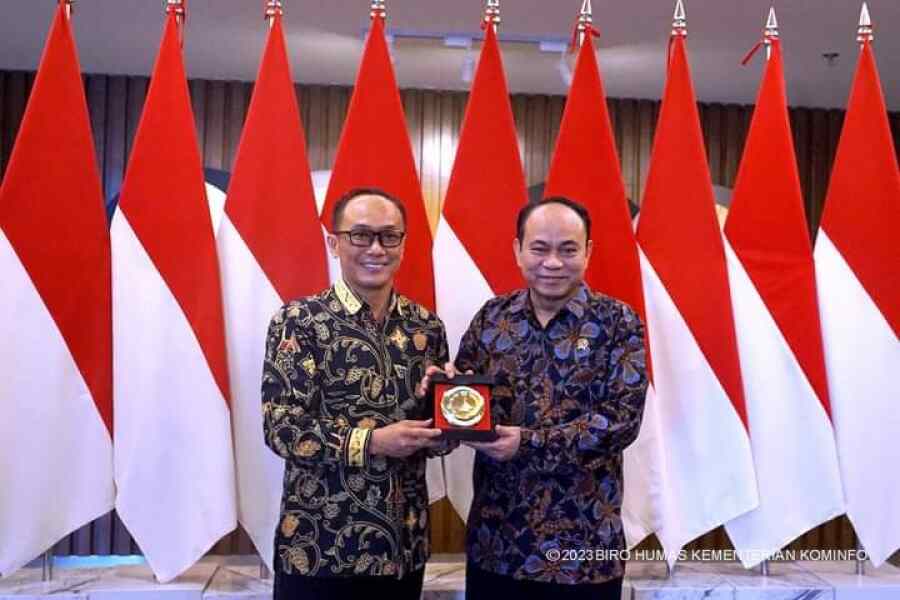 Respon Proposal PJ Gubernur Zudan, Kemenkominfo Siap Bantu Pembangunan 18 BTS di Sulbar