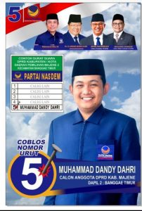 Menuju 2024, Wajah Baru Di Daftar Bacaleg Partai Nasdem