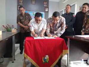 Pemda-KPU Majene Teken NPHD Pilkada 2024 Senilai 21 Milyar
