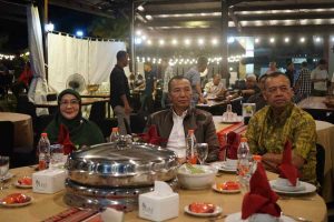 Ketua DPRD Sulbar Makan Malam Bareng Pangdam XIV Hasanuddin