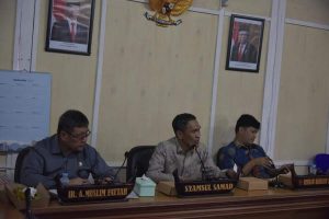 Rapat Kerja Komisi I DPRD Sulbar Bahas RAPBD 2024