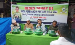 Jemput Aspirasi, Dalif Arsyad Reses di Lingkungan Rangas
