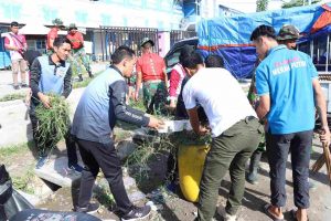 Tingkatkan Sinergitas TNI-Polri, Kodim 1401 Majene dan Polres Majene Kerja Bakti Bersama